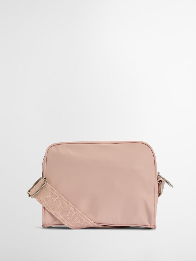 Barbour International black Qualify City crossbody bag, UK version