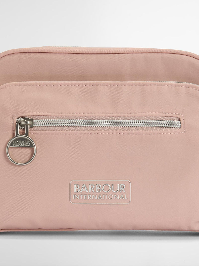 Barbour International black Qualify City crossbody bag, UK version