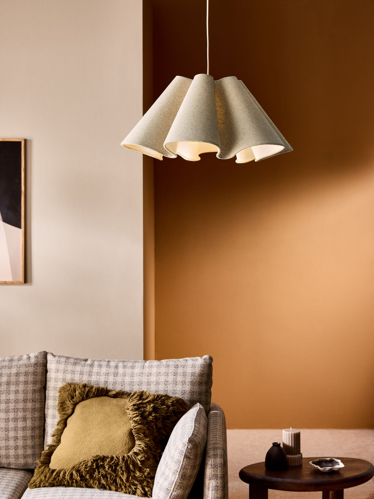 MADE.COM Cream Caspian Easyfit Shade