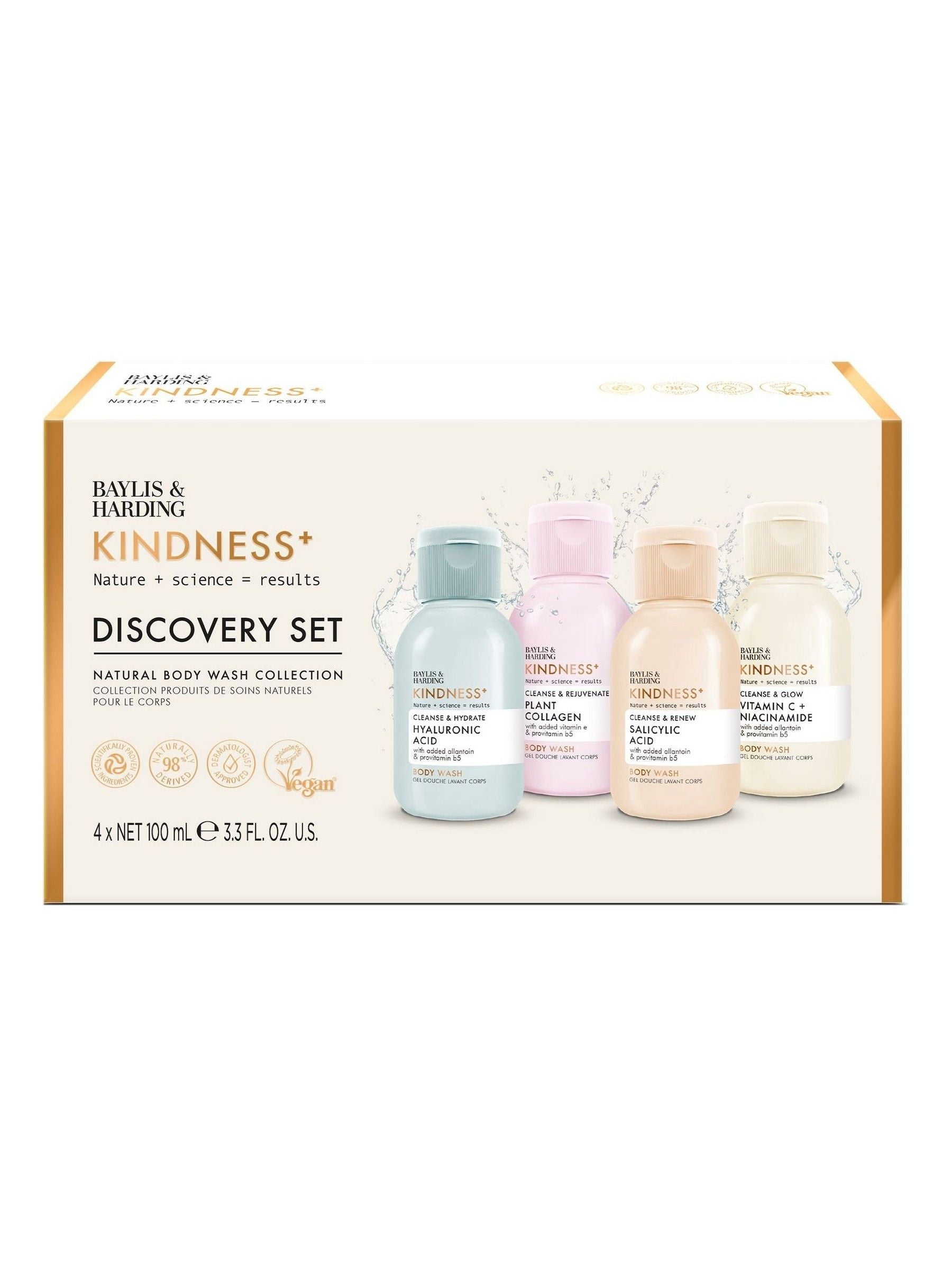 Baylis & Harding Kindness+ body wash gift set - British product