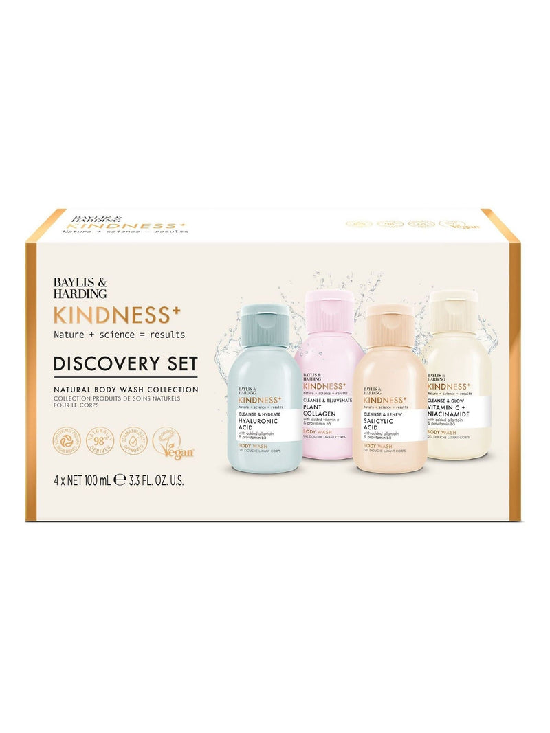 Baylis & Harding Kindness+ body wash gift set - British product