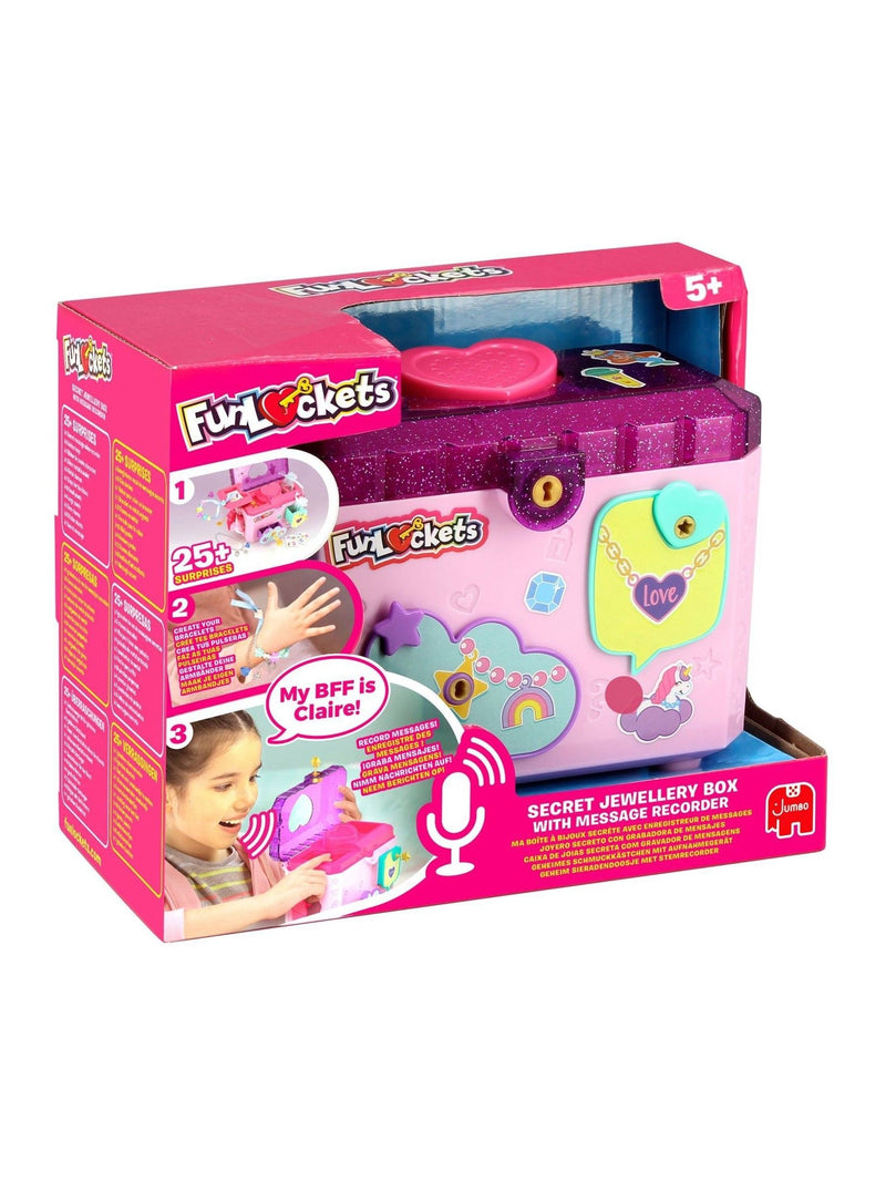 Galt Funlockets secret jewellery box with voice recorder, UK version