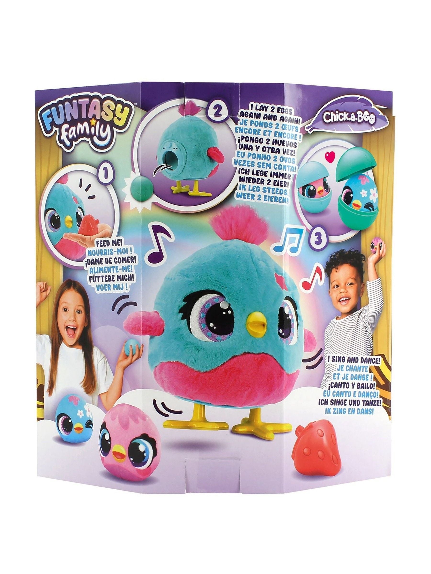 Galt Toys Chick a Boo interactive hen toy, imported from the UK