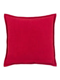 Gallery Home red embroidered cushion 45cm - British product