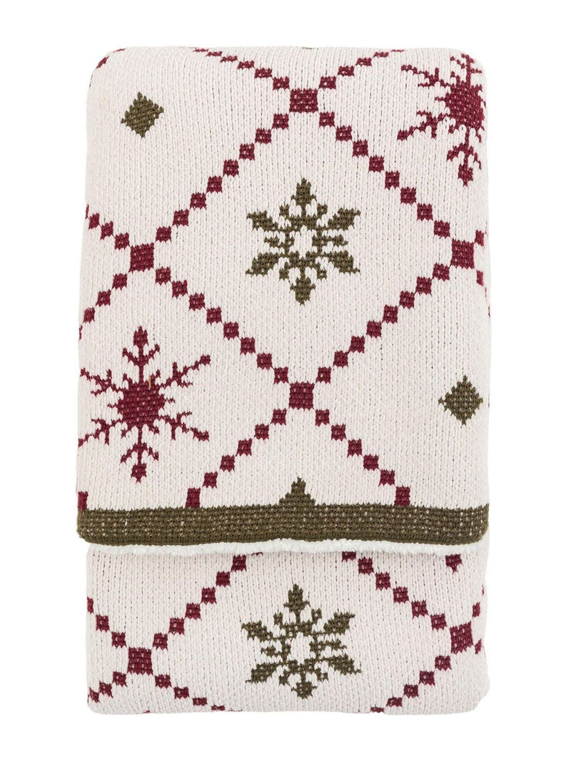 Gallery Home fairisle chenille throw one size - British product