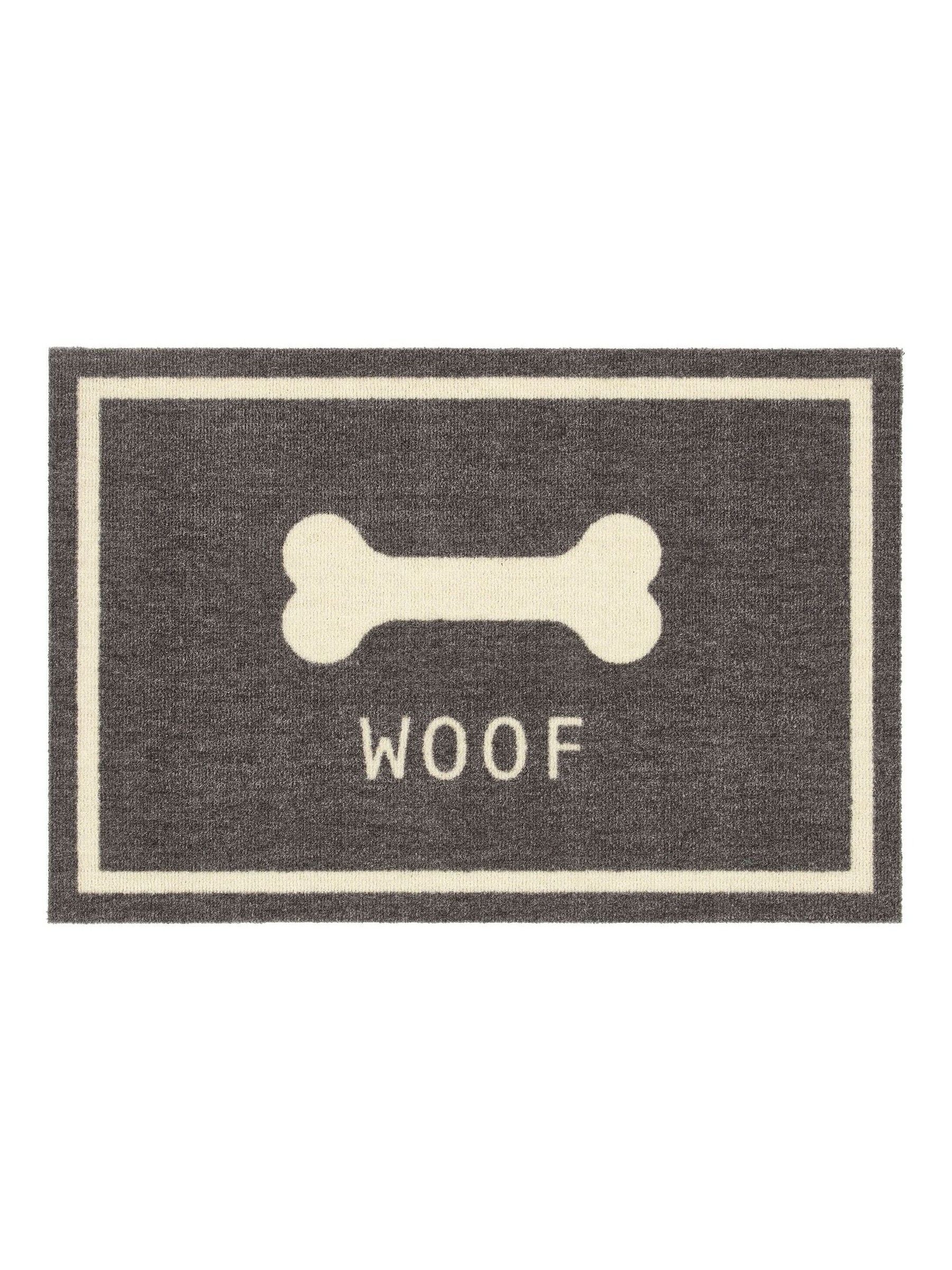 Howler & Scratch grey pet mat 50x75cm - British product