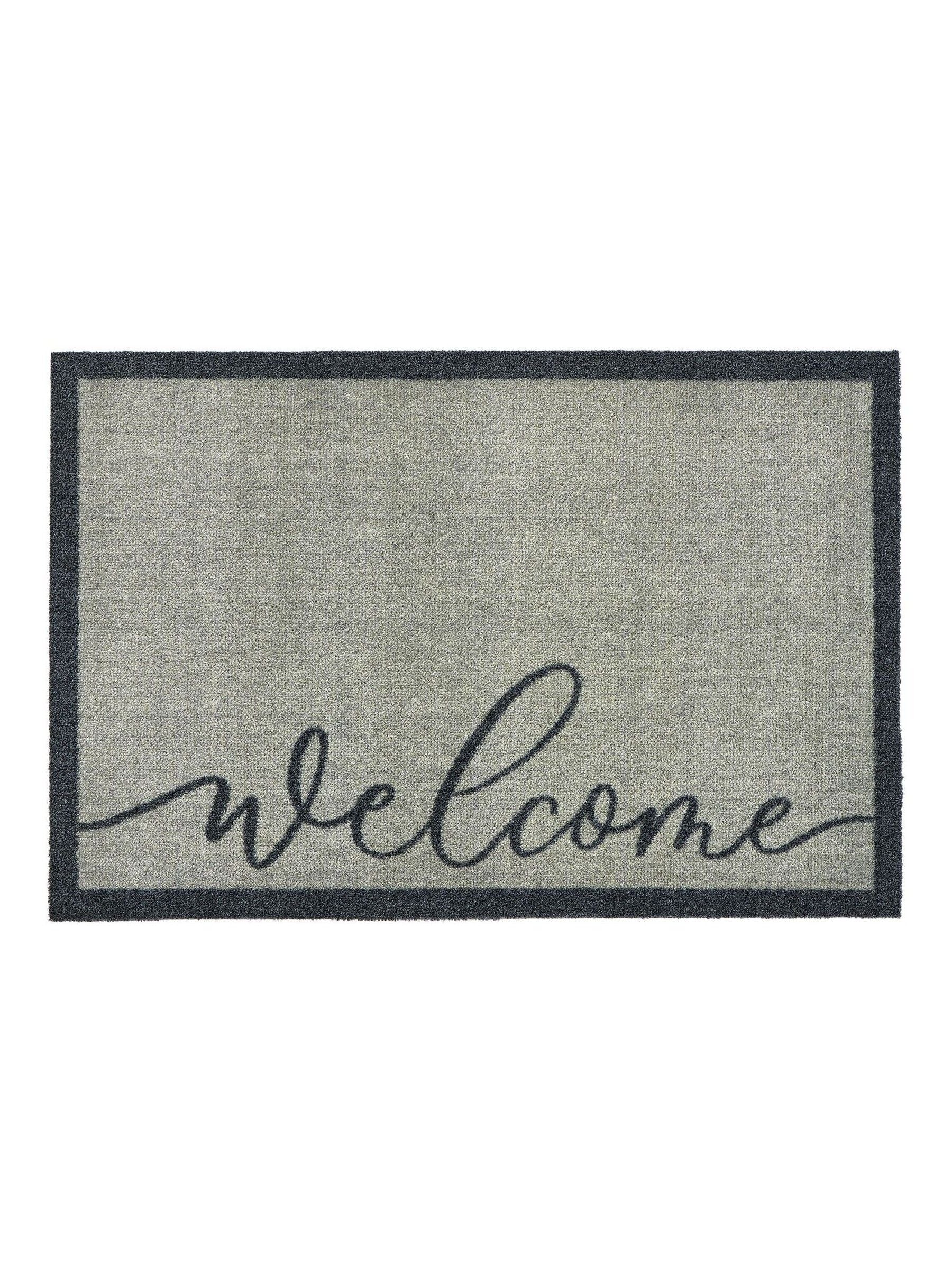 My Mat Grey Welcome Mat 50x75 cm doormat (British brand)