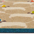Howler & Scratch beige bright doggie runner 50x150cm, imported from the UK