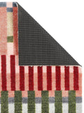 My Mat multi colour block weave indoor mat 50x75cm, UK version