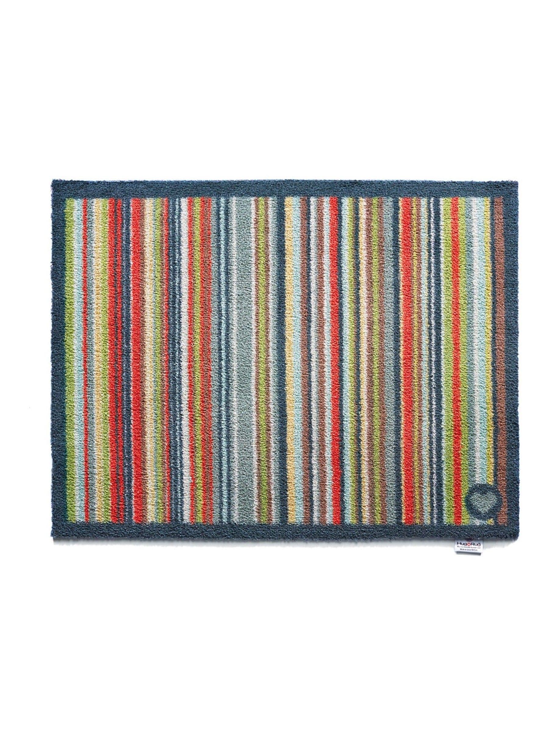 Hug Rug doormat Multi Stripe 32 65x85cm (British brand)