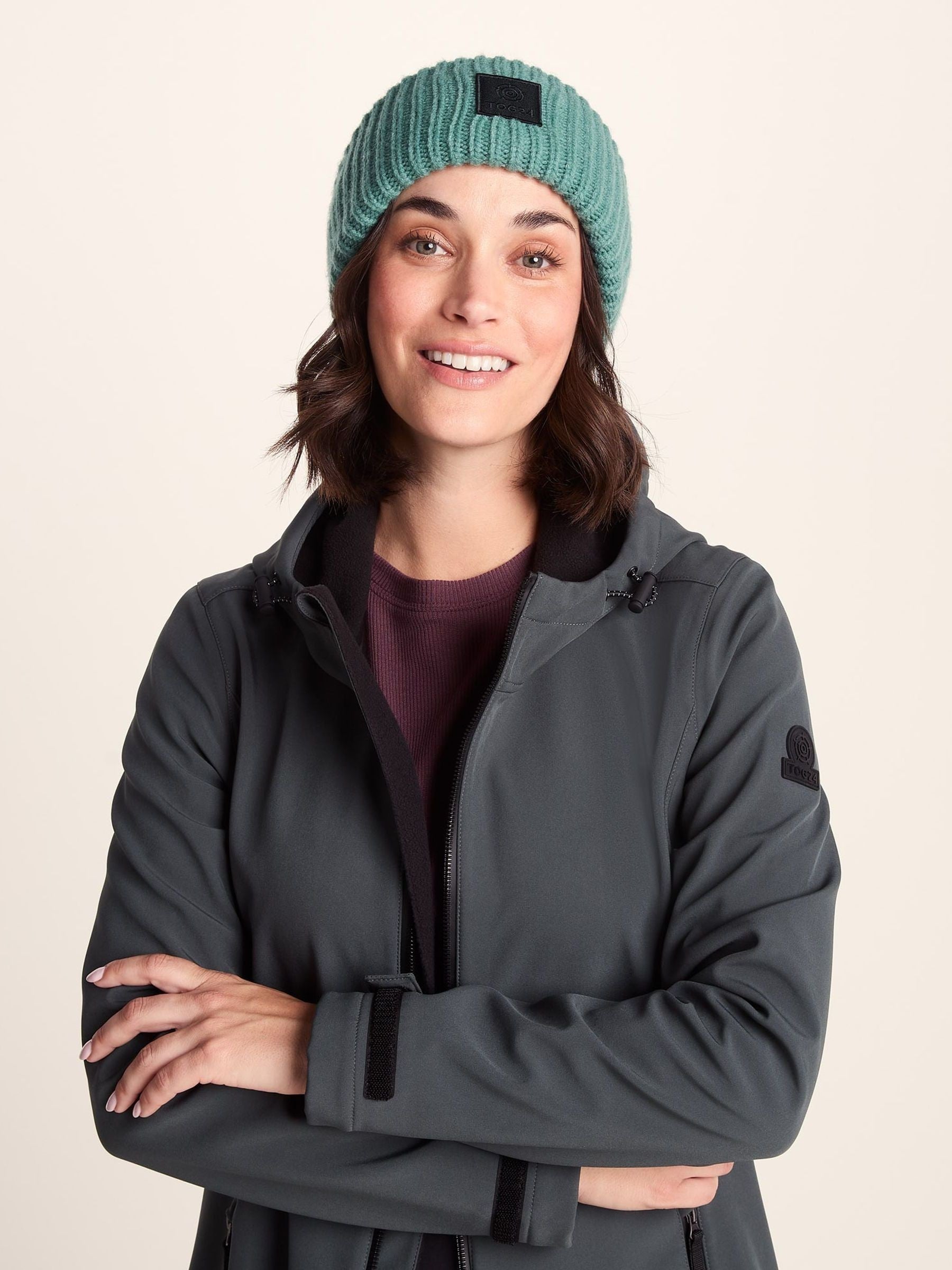 Tog24 Jendon winter knit hat green, imported from the UK