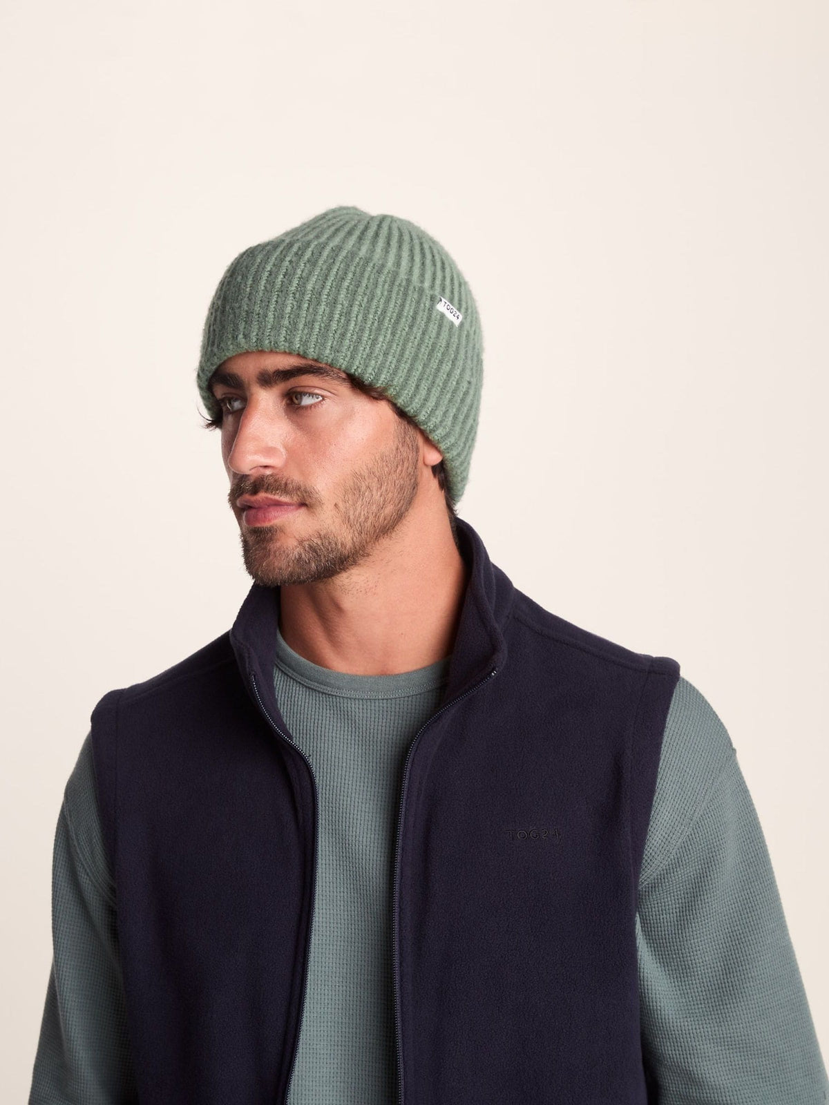 Tog 24 Kiryan knitted hat green (British brand)