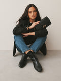 Black Hardware Cross-Body Bag