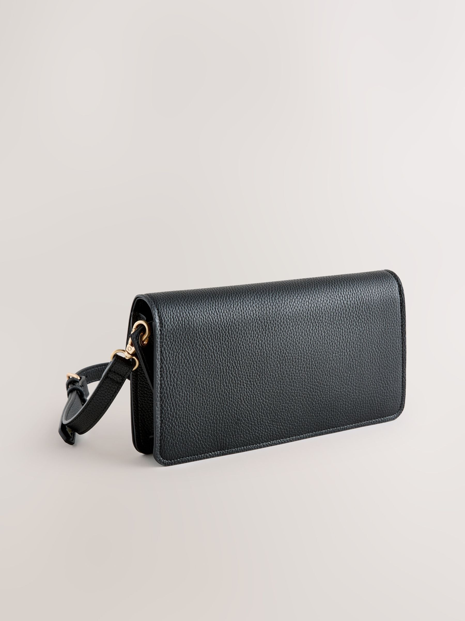 Black Hardware Cross-Body Bag