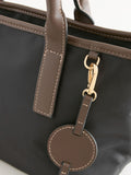 Black nylon cross-body bag (British brand)