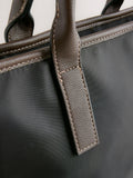 Black nylon cross-body bag (British brand)