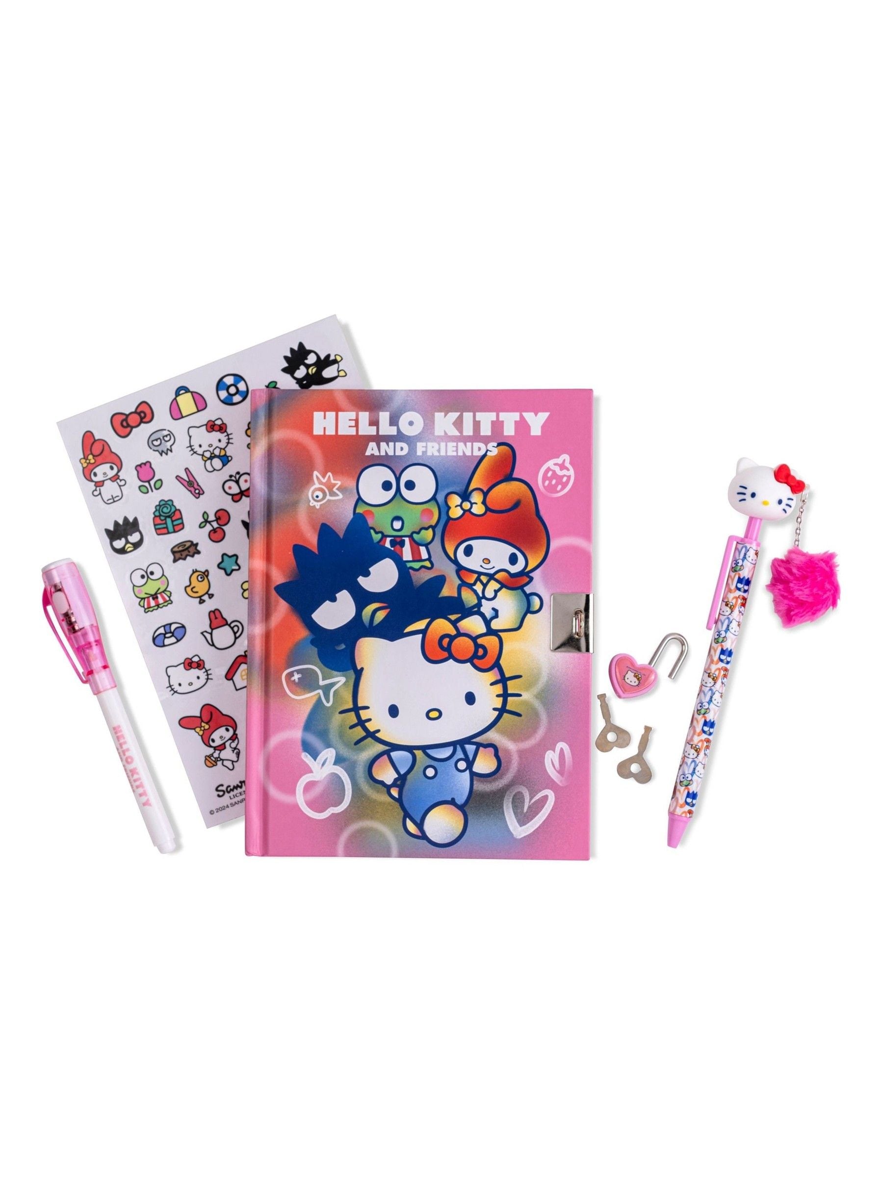 Peers Hardy Hello Kitty secret diary stationery set (British brand)