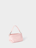 Osprey London Carina pink leather shrug bag - British product