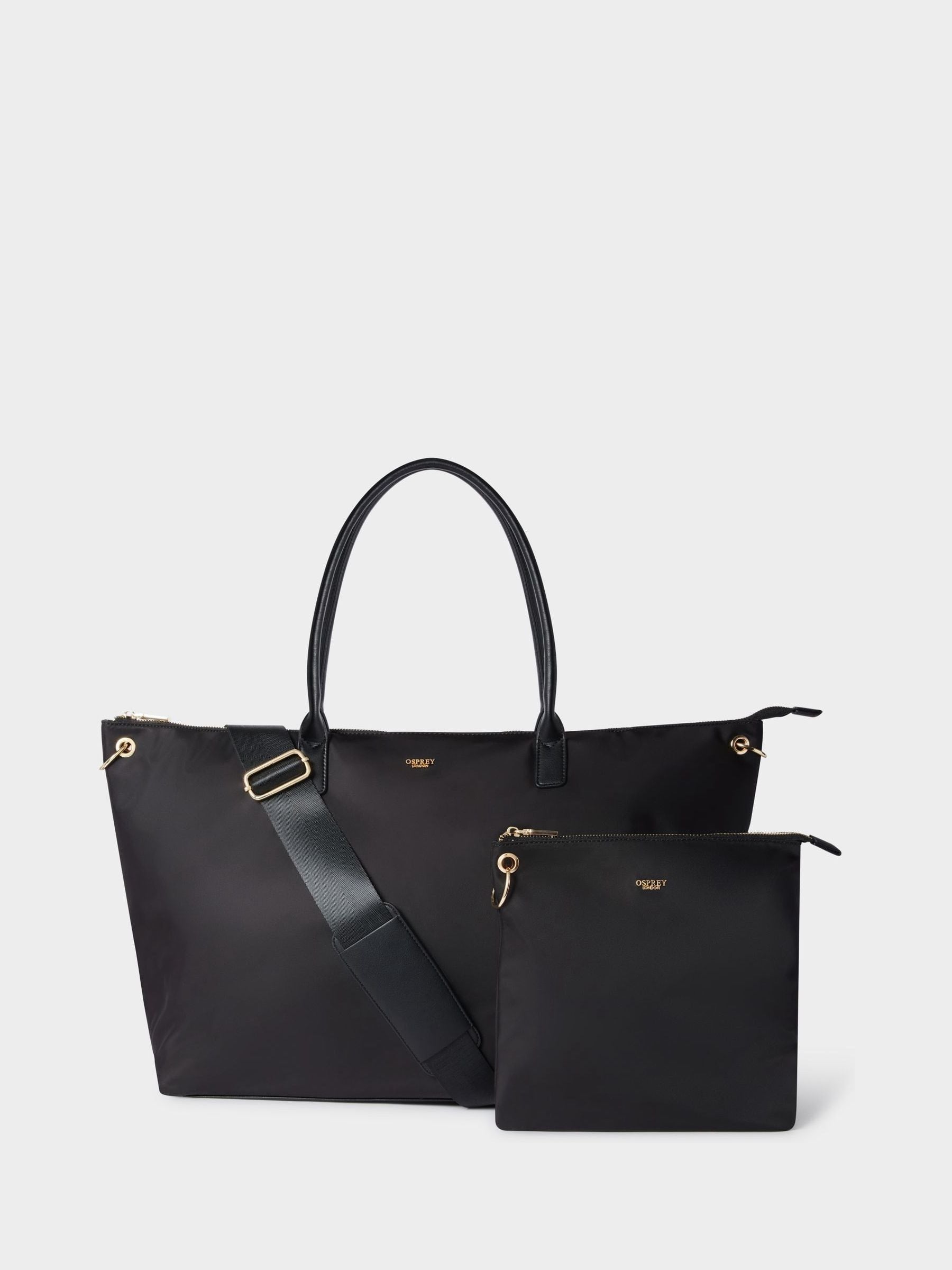 Osprey London The Voyage Grey Nylon Weekender Bag