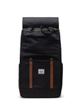 Herschel Black Retreat backpack (British brand)