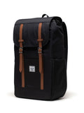 Herschel Black Retreat backpack (British brand)