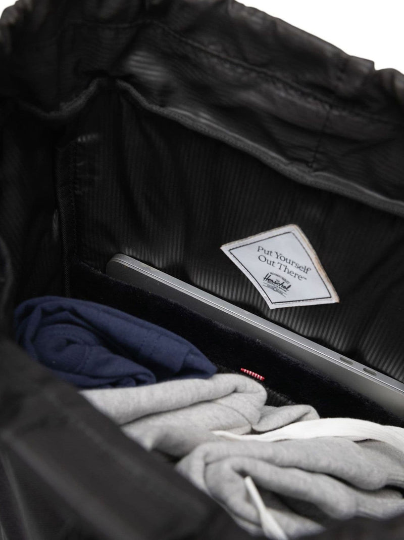 Herschel Black Retreat backpack (British brand)