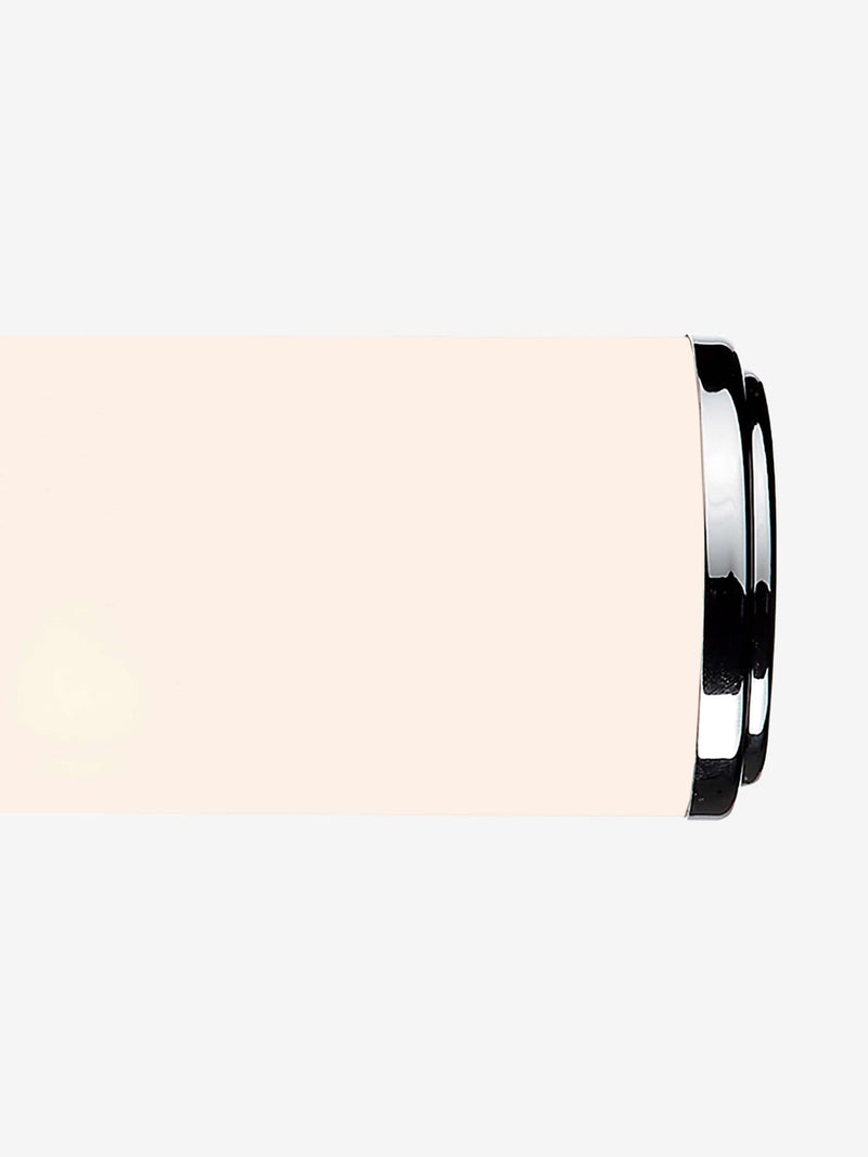 Dar Lighting Century polished chrome opal glass wall light, UK version