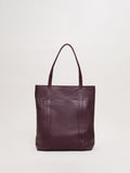 Phase Eight red leather shopper tote bag, UK version