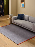 MADE.COM Blue Haden flatweave rug - British product