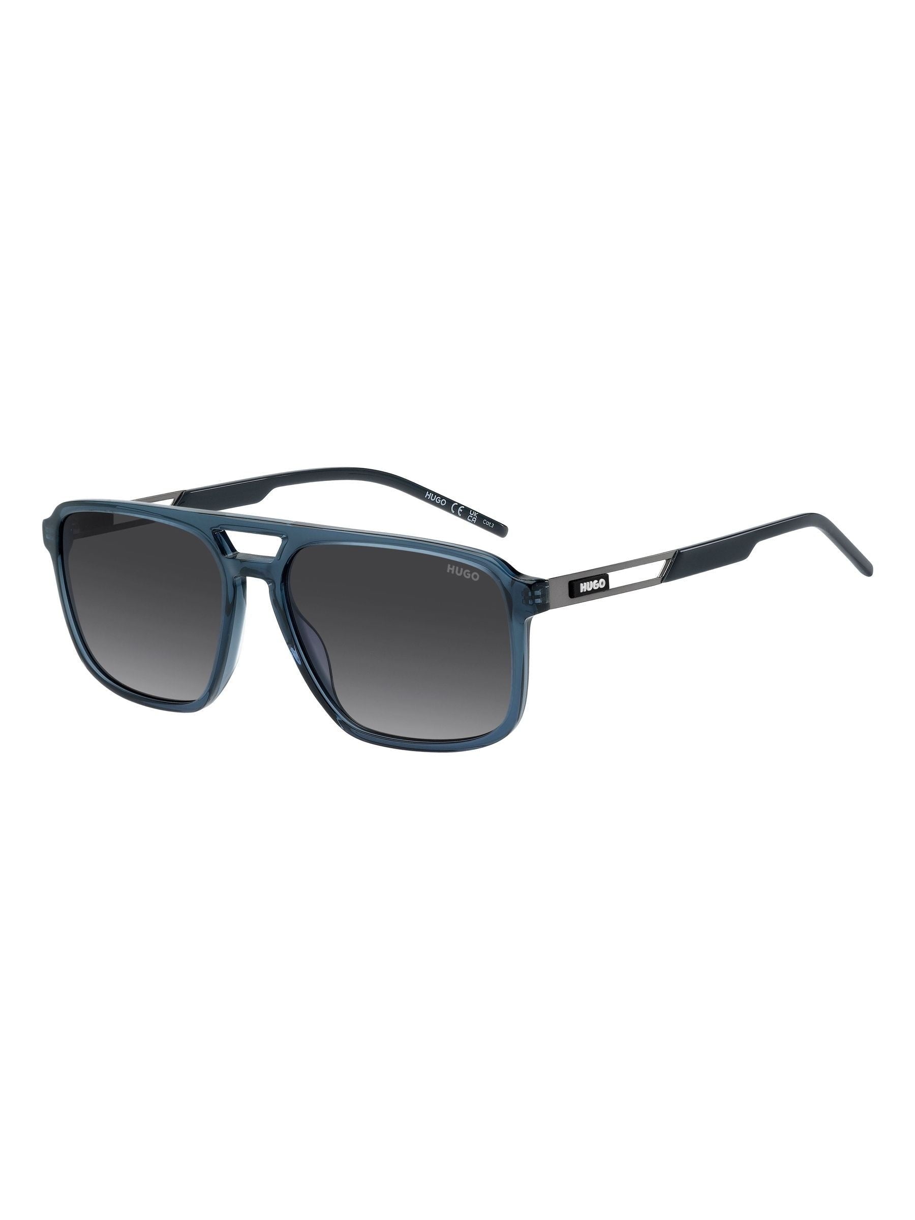 HUGO Blue Navigator Sunglasses, imported from the UK
