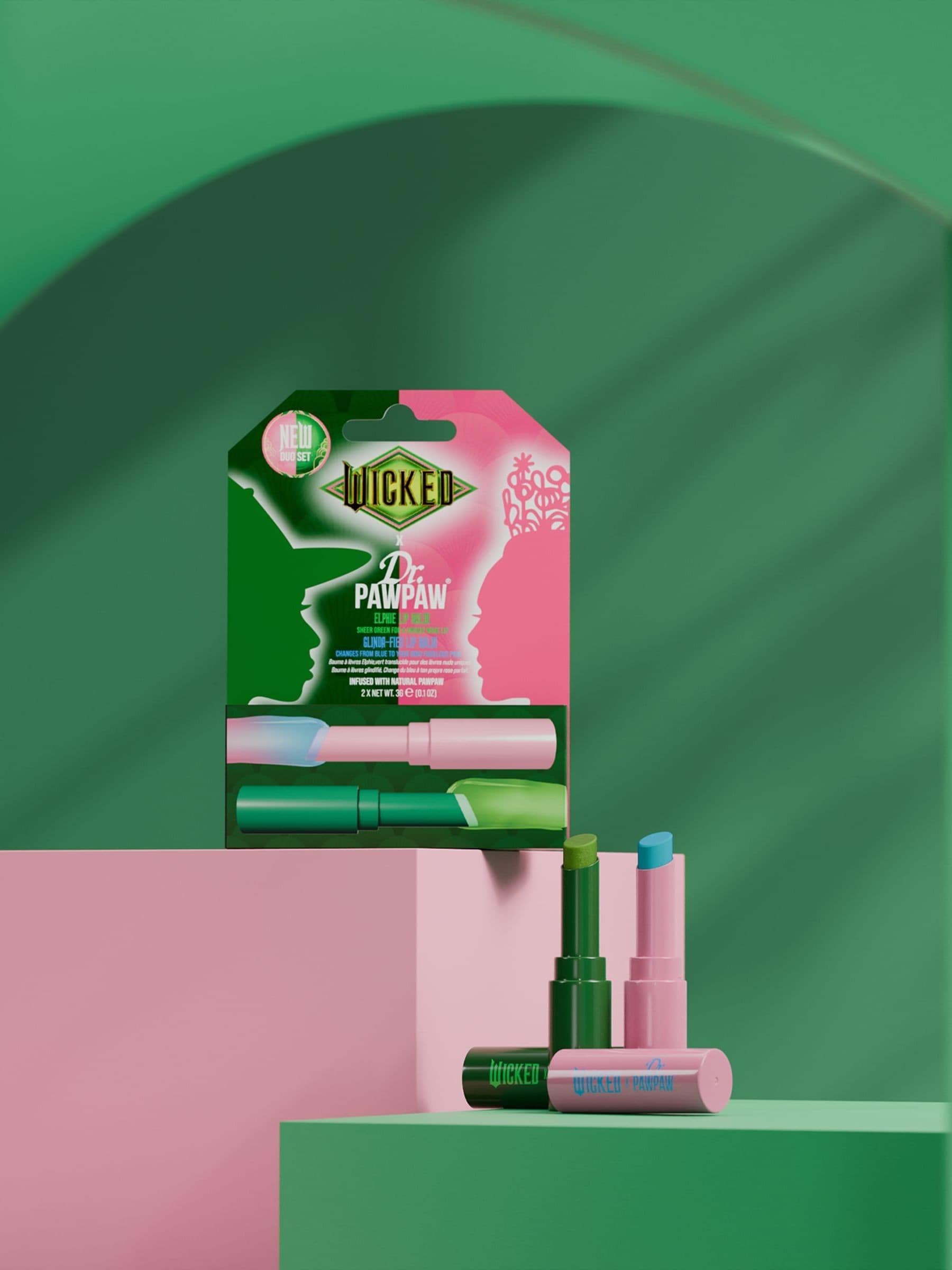 Dr. PAWPAW lip balm duo Glindafied Elphie (British brand)