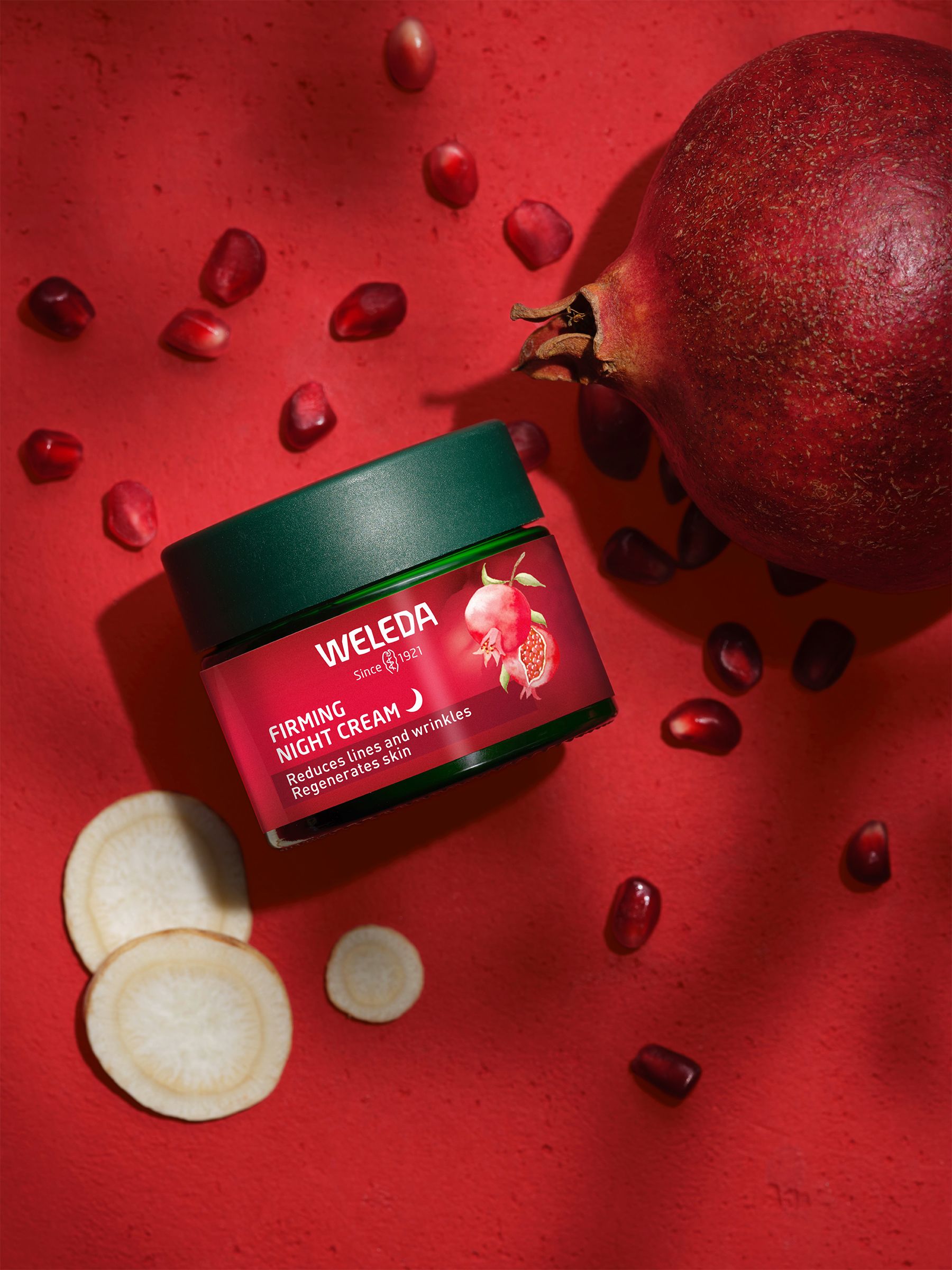 Weleda firming night cream pomegranate maca peptides 40ml imported from UK