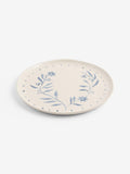 Cream Alice floral hand-painted serving platter 31.5cm - British product