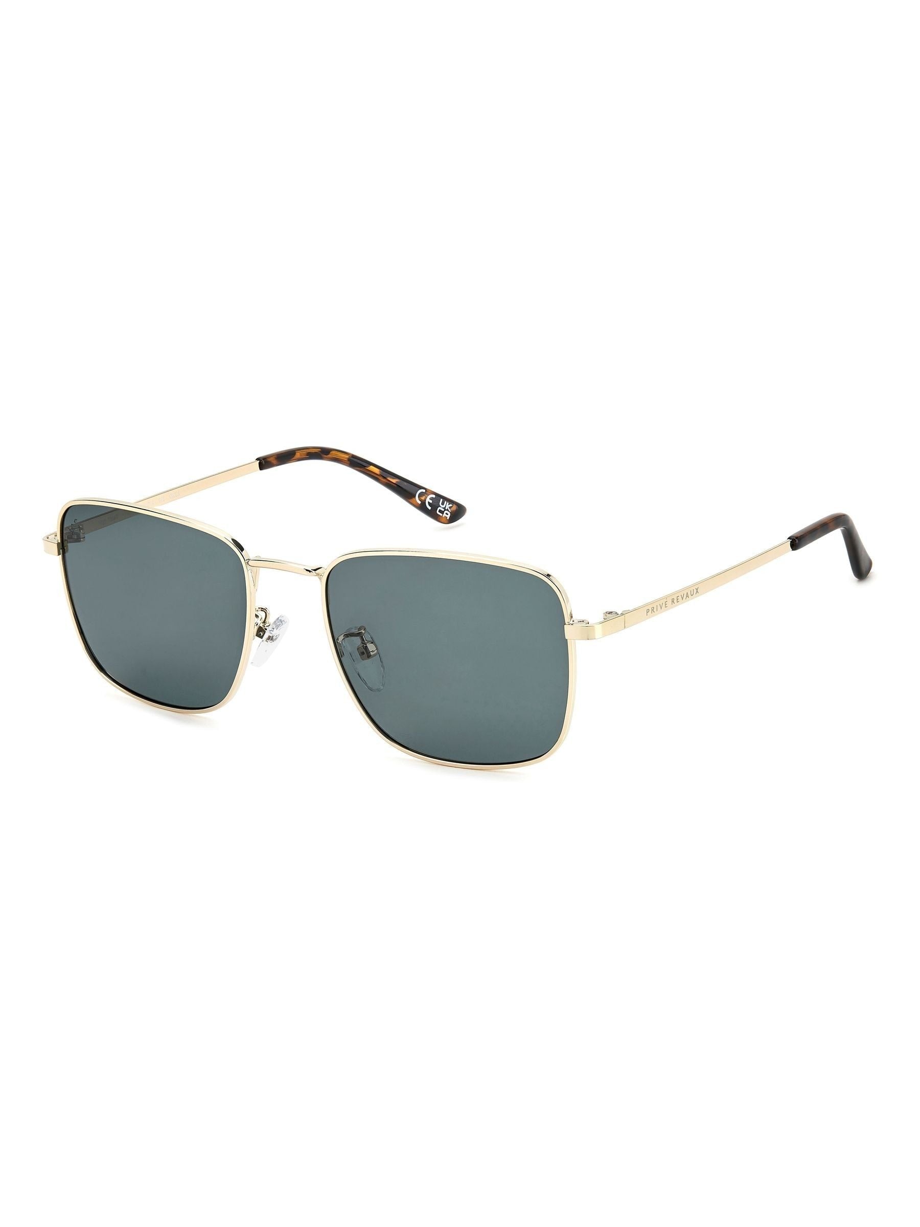 Prive Revaux gold square sunglasses - British product