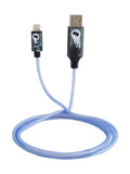 Batman blue light up charging cable MFI certified (British brand)