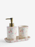 Shabby Chic pink stoneware set (British brand)