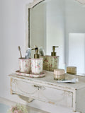 Shabby Chic pink stoneware set (British brand)