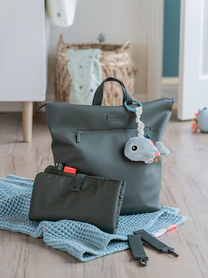Done by Deer Green Adult Backpack with Changing Mat