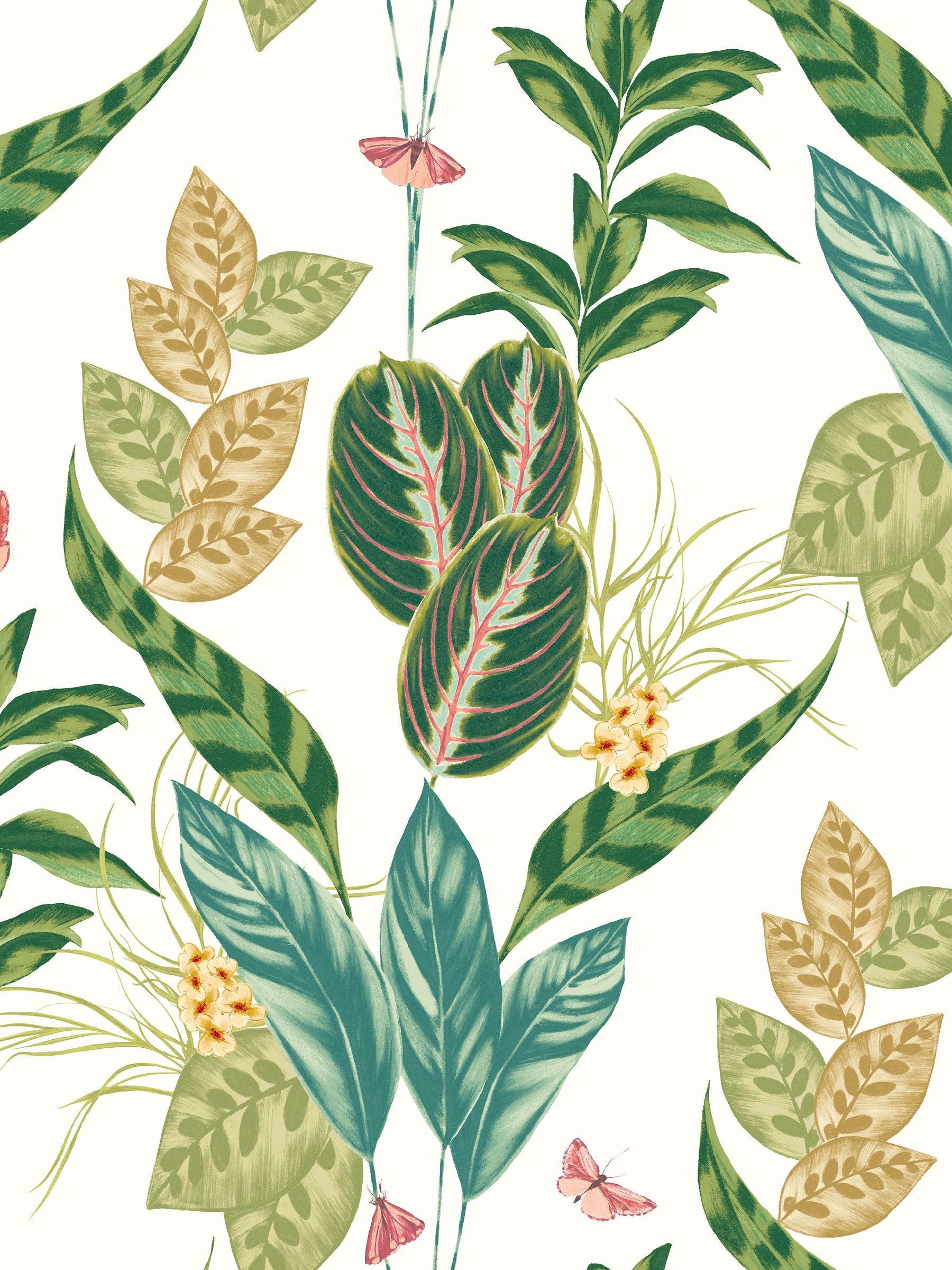 Ohpopsi Green Spirit wallpaper sample A4, UK version