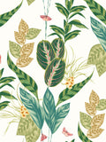 Ohpopsi Green Spirit wallpaper sample A4, UK version