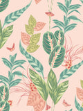 Ohpopsi Pink Spirit wallpaper sample A4 (British brand)