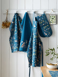 Catherine Lansfield Navy Blue Enchanted Twilight Animals Cotton Tea Towel