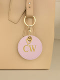 Jonnys Sister	Personalised Faux Leather Bag Accessory with Gold Tone Heart Charm