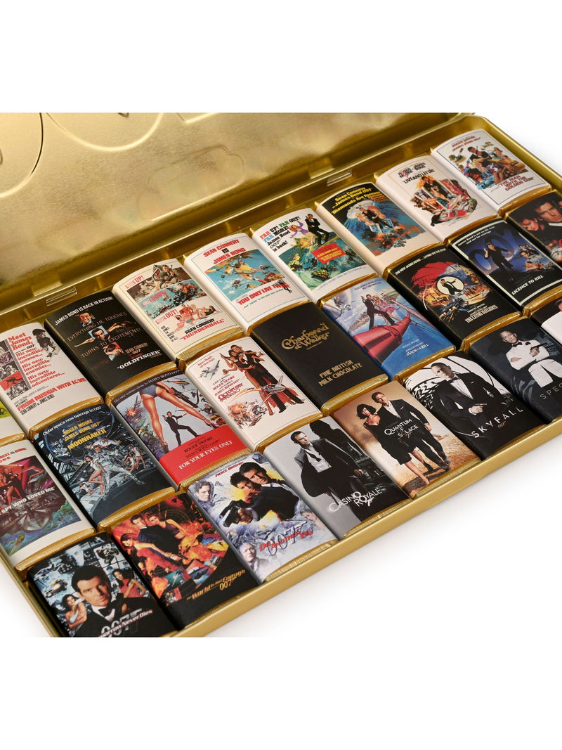 Charbonnel et Walker James Bond themed milk chocolate bars 270g - British product