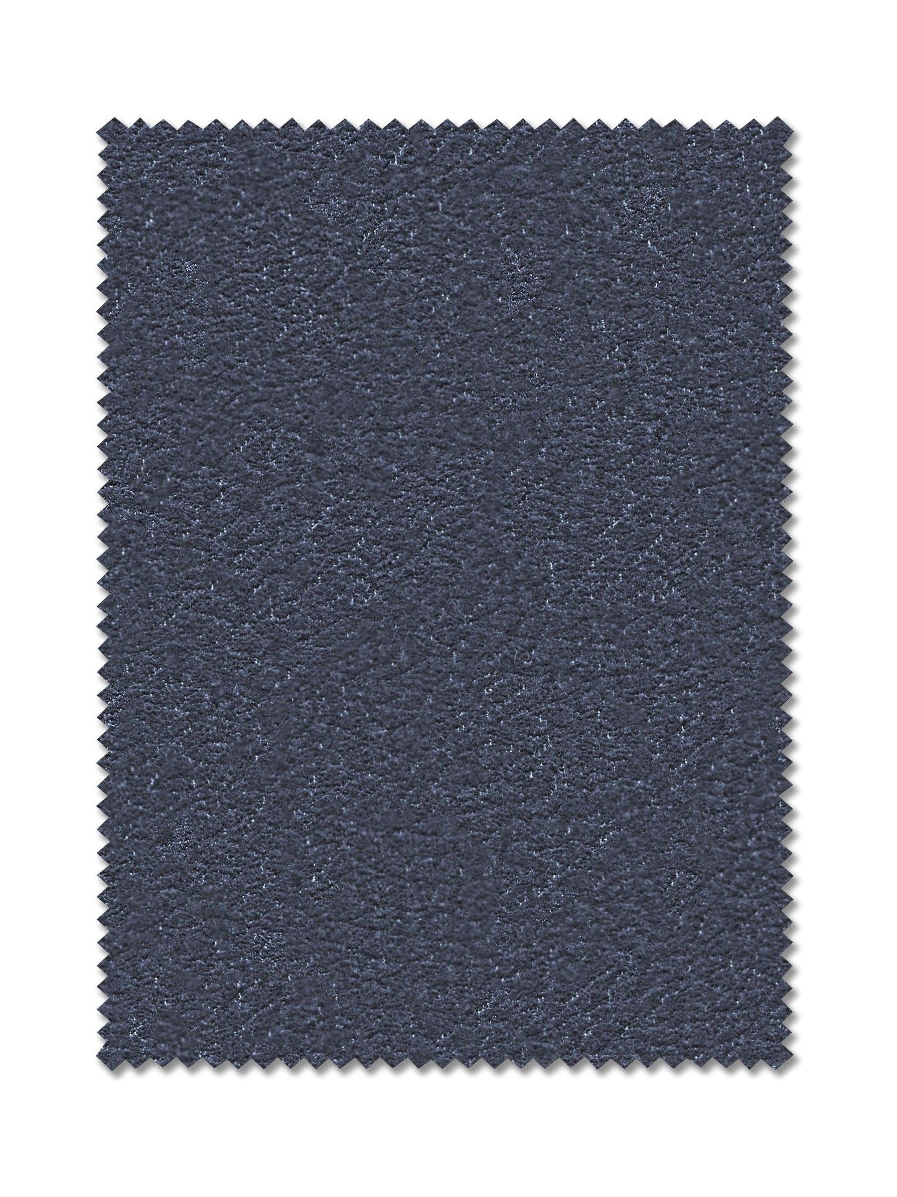 Blue embossed roman blind, UK version