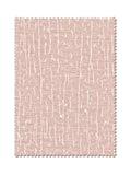 Pink chenille roman blind made to measure (British brand)