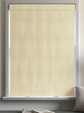 Yellow knit Roman blind made to measure - British product
