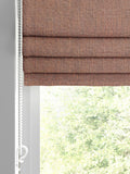 Orange Knit Roman blind made to measure, UK version