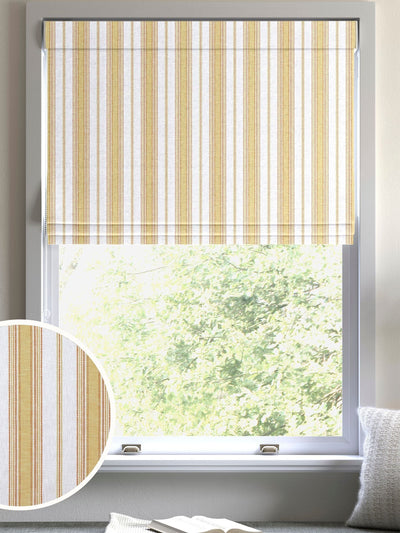 Next Roman Blind Yellow Balthica Made to Measure- Buy online at McGrocer