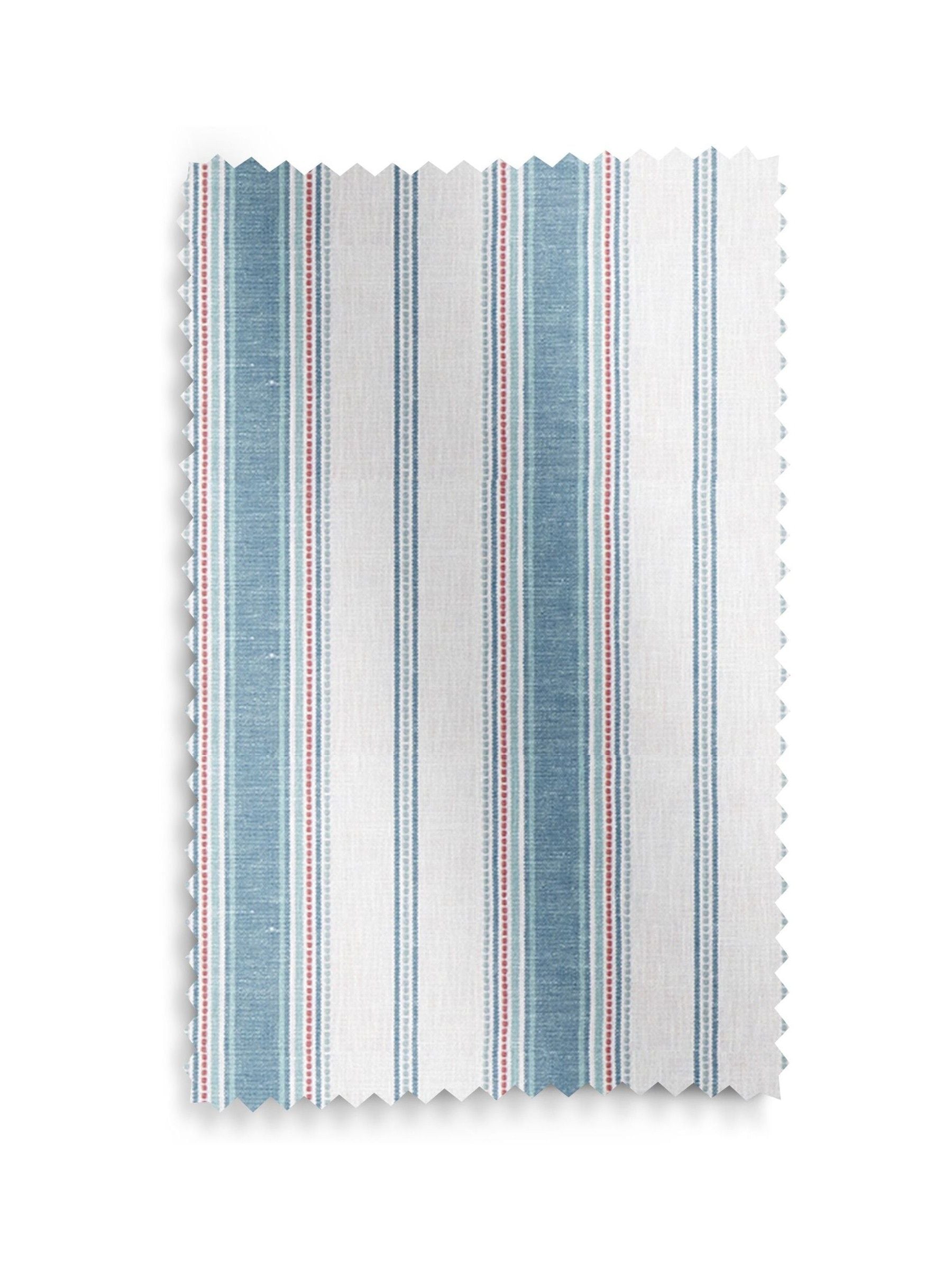 Balthica blue striped roman blind, UK version